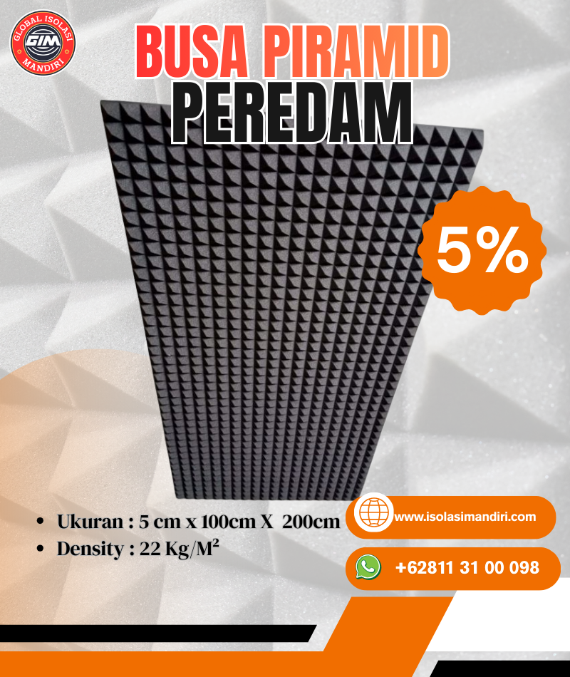 Busa Peredam Suara Telur