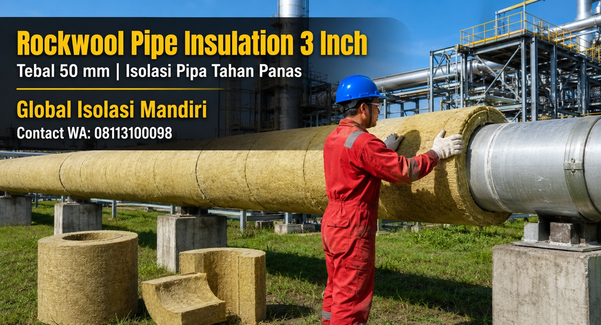 Rockwool Pipa Peredam Panas