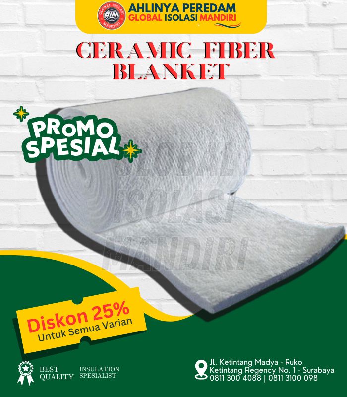 Ceramic Fiber Blanket Tebal 50mm