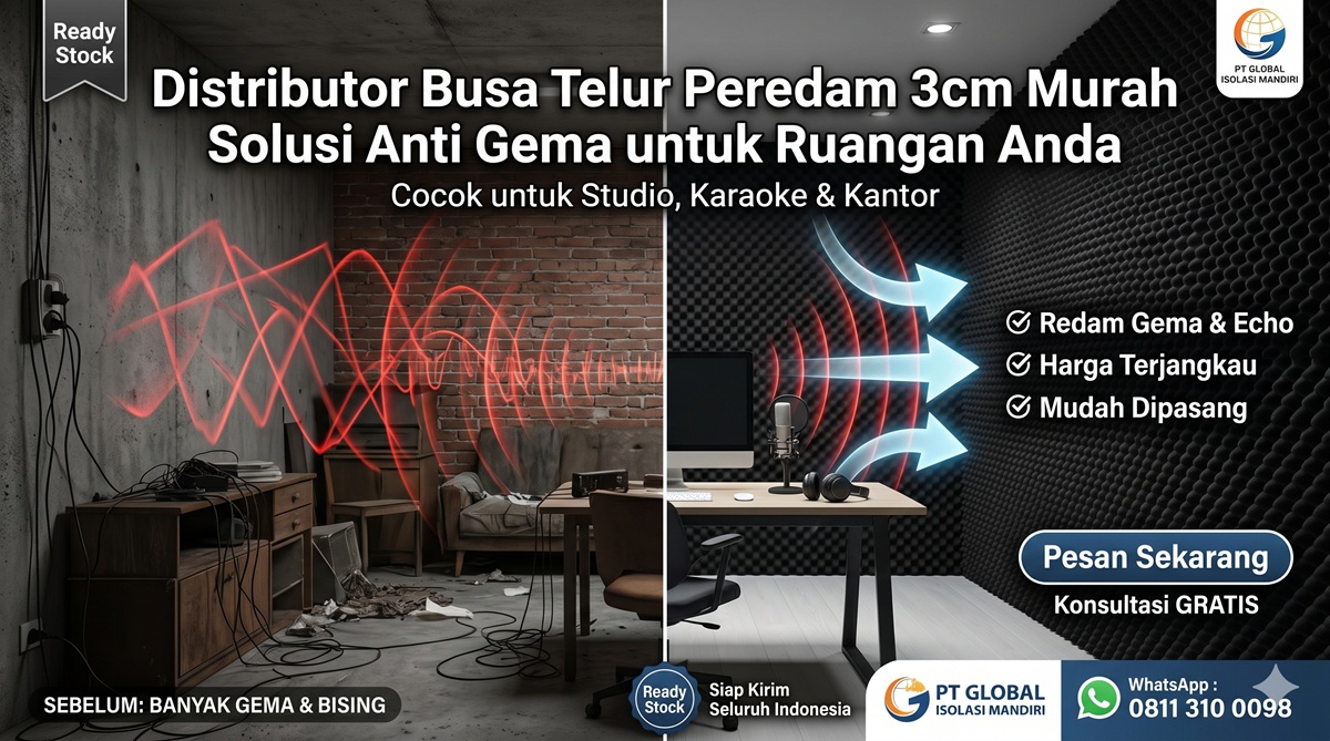 Distributor Busa Telur Peredam