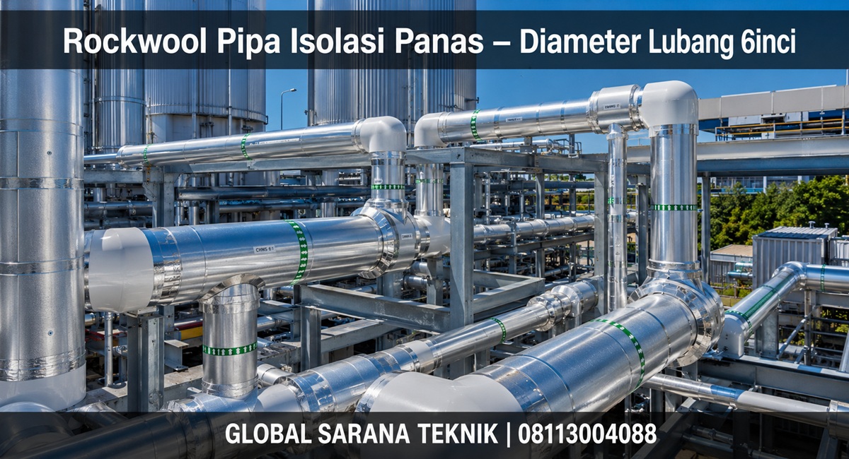 Rockwool Pipa Tahan Panas
